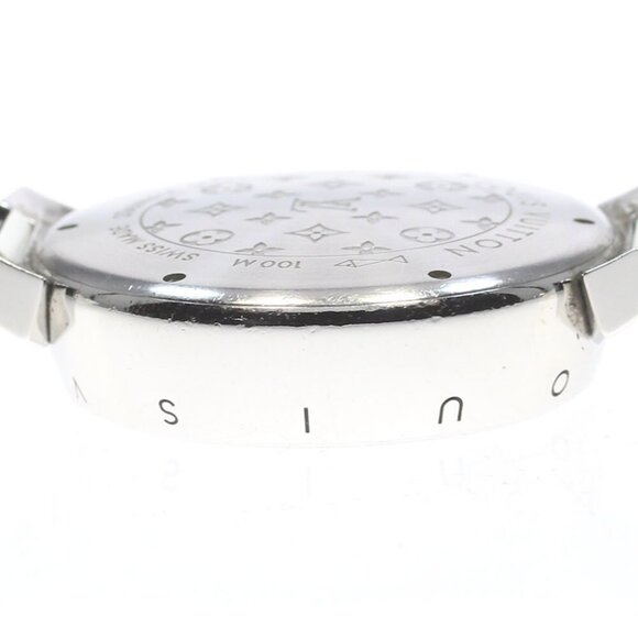 LOUIS VUITTON Tambour GMT Q1D31 Gray / Black Dial Automatic Men's Watch_866487 - Picture 3 of 12